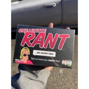 One Minute Rant Solid Roots Family Game New In Box Sealed Family Fun Game Night